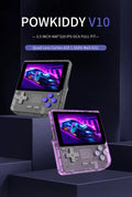 Powkiddy Retro Handheld Console 3.5" IPS Linux-based retro gaming OS 16GB+ | iGameConsole 2026 Mid-Range | Supports GBA SNES PS1 1000+ Preloaded Games Plug and Play | Back to School Gift for Kids Adults Dad