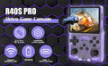 FLLBW Retro Handheld Console 3.5" IPS Linux-based retro gaming OS 256GB | iGameConsole 2026 Budget-Friendly | Supports GBA SNES PS1 N64 PSP NDS 35000+ Preloaded Games Plug and Play | Back to School Gift for Kids Adults Dad | 256GB Extended Library Edition