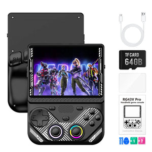 RG43V Pro Retro Handheld Console | 64GB or 128GB | 5 Colors | Birthday Gift