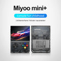MiyooMini+ Retro Handheld Console 3.5" IPS Linux-based retro gaming OS (OnionOS community firmware) 64GB | iGameConsole 2026 Mid-Range | Supports GBA SNES PS1 25000+ Preloaded Games Plug and Play | Back to School Gift for Retro Gamers Adults Collectors