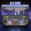 AISLPCRG52 Retro Handheld Console 5.5" IPS Linux-based retro gaming OS (EmuELEC community firmware) 64GB | iGameConsole 2026 Premium | Supports GBA SNES PS1 1000+ Preloaded Games Plug and Play | Back to School Gift for Kids Adults Dad | WiFi Enabled