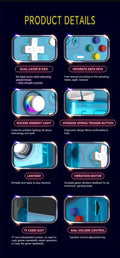 FLLBW Retro Handheld Console Linux-based retro gaming OS 64GB+ | iGameConsole 2026 Premium | Supports GBA SNES PS1 18000+ Preloaded Games Plug and Play | Back to School Gift for Kids Adults Dad | WiFi Enabled | 64GB+ Starter Value Edition