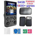 R36MAX Retro Handheld Console 3.5" IPS Linux-based retro gaming OS (ArkOS community firmware) 64GB+ | iGameConsole 2026 Mid-Range | Supports GBA SNES PS1 N64 PSP Preloaded Games Plug and Play | Back to School Gift for Retro Gamers Adults Collectors