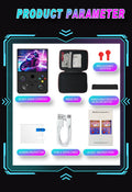 iGameConsole DC45V Retro Handheld Console Linux-based retro gaming OS 64GB+ | iGameConsole 2026 Premium | Supports GBA SNES PS1 22000+ Preloaded Games Plug and Play | Back to School Gift for Kids Adults Dad | Nostalgic Classic Gaming Childhood Memories