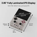 TrimUIBrick Retro Handheld Console 3.95" IPS Linux-based retro gaming OS (CrossMix community firmware) 64GB | iGameConsole 2026 Premium | Supports GBA SNES PS1 1000+ Preloaded Games Plug and Play | Back to School Gift for Kids Adults Dad