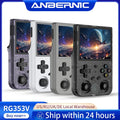 Anbernic Retro Handheld Console 3.5" IPS Linux-based retro gaming OS 64GB | iGameConsole 2026 Flagship | Supports GBA SNES PS1 1000+ Preloaded Games Plug and Play | Back to School Gift for Kids Adults Dad | WiFi Enabled