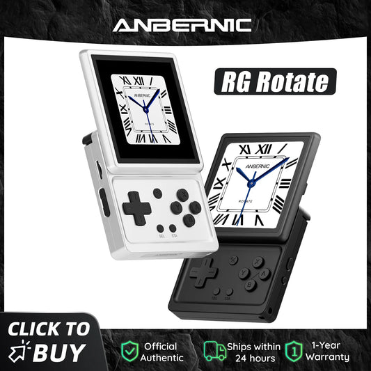 Anbernic Retro Handheld Console Linux-based retro gaming OS 32GB | iGameConsole 2026 Flagship | Supports GBA SNES PS1 1000+ Preloaded Games Plug and Play | Back to School Gift for Kids Adults Dad | WiFi Enabled