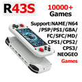 iGameConsole R43S Retro Handheld Console 4.3" IPS Linux-based retro gaming OS 64GB | iGameConsole 2026 Premium | Supports GBA SNES PS1 1000+ Preloaded Games Plug and Play | Back to School Gift for Kids Adults Dad