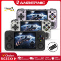 RG35XX+ Retro Handheld Console 3.5" IPS Linux-based retro gaming OS (muOS community firmware) 64GB | iGameConsole 2026 Premium | Supports GBA SNES PS1 PSP 5000+ Preloaded Games Plug and Play | Back to School Gift for Kids Adults Dad