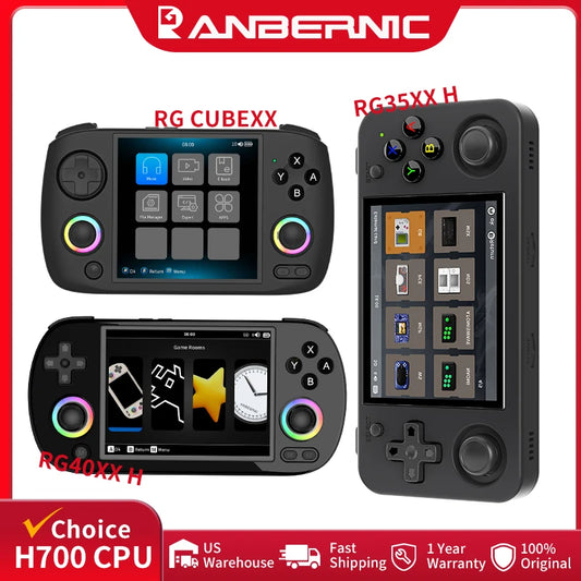 RG35XX+ Retro Handheld Console 3.5" IPS Linux-based retro gaming OS (muOS community firmware) 64GB | iGameConsole 2026 Premium | Supports GBA SNES NES PS1 5000+ Preloaded Games Plug and Play | Back to School Gift for Kids Adults Dad