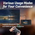 RG35XX+ Retro Handheld Console 3.5" IPS Linux-based retro gaming OS (muOS community firmware) 64GB | iGameConsole 2026 Premium | Supports GBA SNES PS1 5000+ Preloaded Games Plug and Play | Back to School Gift for Kids Adults Dad