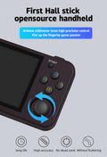 Anbernic Retro Handheld Console 3.5" IPS Linux-based retro gaming OS 64GB | iGameConsole 2026 Flagship | Supports GBA SNES PS1 1000+ Preloaded Games Plug and Play | Back to School Gift for Kids Adults Dad | WiFi Enabled