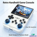 GameinjaANS13 Retro Handheld Console 3.5" IPS Linux-based retro gaming OS 64GB | iGameConsole 2026 Budget-Friendly | Supports GBA SNES PS1 1000+ Preloaded Games Plug and Play | Back to School Gift for Kids Adults Dad