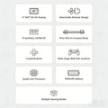 iGameConsole MINILOONG Retro Handheld Console 4" IPS Linux-based retro gaming OS 64GB | iGameConsole 2026 Premium | Supports GBA SNES PS1 14000+ Preloaded Games Plug and Play | Back to School Gift for Kids Adults Dad