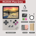 RG35XX+ Retro Handheld Console Linux-based retro gaming OS (muOS community firmware) 64GB | iGameConsole 2026 Premium | Supports GBA SNES PS1 5000+ Preloaded Games Plug and Play | Back to School Gift for Kids Adults Dad | 64GB Extended Library Edition