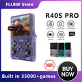 FLLBW Retro Handheld Console 3.5" IPS Linux-based retro gaming OS 256GB | iGameConsole 2026 Budget-Friendly | Supports GBA SNES PS1 N64 PSP NDS 35000+ Preloaded Games Plug and Play | Back to School Gift for Kids Adults Dad | 256GB Extended Library Edition