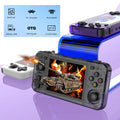 R36S Retro Handheld Console 3.5" IPS Linux-based retro gaming OS (ArkOS community firmware) 64GB | iGameConsole 2026 Premium | Supports GBA SNES PS1 1000+ Preloaded Games Plug and Play | Back to School Gift for Kids Adults Dad