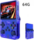 R36S Retro Handheld Console 3.5" IPS Linux-based retro gaming OS (ArkOS community firmware) 64GB | iGameConsole 2026 Budget-Friendly | Supports GBA SNES PS1 20000+ Preloaded Games Plug and Play | Back to School Gift for Kids Adults Dad