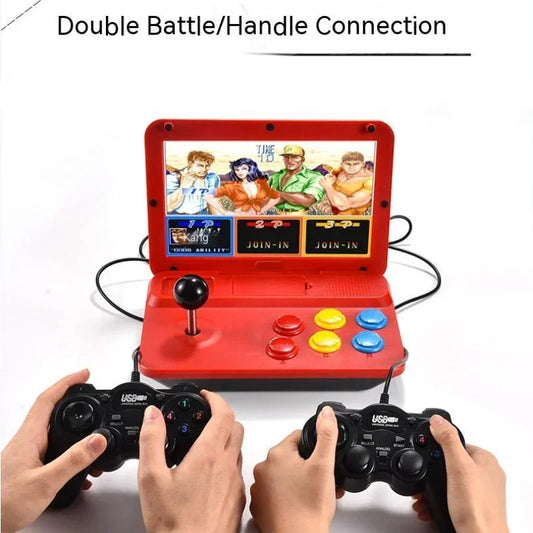 Powkiddy Retro Handheld Console 10" IPS Linux-based retro gaming OS 64GB | iGameConsole 2026 Flagship | Supports GBA SNES PS1 GBC 5000+ Preloaded Games Plug and Play | Back to School Gift for Kids Adults Dad | Nostalgic Classic Gaming Childhood Memories