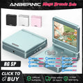 Anbernic Retro Handheld Console 3.4" IPS Linux-based retro gaming OS 64GB | iGameConsole 2026 Premium | Supports GBA SNES PS1 1000+ Preloaded Games Plug and Play | Back to School Gift for Kids Adults Dad | WiFi Enabled | Online Multiplayer