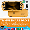 TrimUISmart Retro Handheld Console 4.96" IPS Linux-based retro gaming OS (CrossMix community firmware) 64GB | iGameConsole 2026 Flagship | Supports GBA SNES PS1 13000+ Preloaded Games Plug and Play | Back to School Gift for Kids Adults Dad