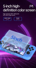 iGameConsole RG50XX Retro Handheld Console 5" IPS Linux-based retro gaming OS 64GB | iGameConsole 2026 Premium | Supports GBA SNES PS1 N64 PSP 1000+ Preloaded Games Plug and Play | Back to School Gift for Kids Adults Dad | WiFi Enabled