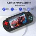 GameinjaANS13 Retro Handheld Console 4.5" IPS Linux-based retro gaming OS 64GB | iGameConsole 2026 Mid-Range | Supports GBA SNES PS1 1000+ Preloaded Games Plug and Play | Back to School Gift for Kids Adults Dad
