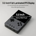 TrimUIBrick Retro Handheld Console 3.2" IPS Linux-based retro gaming OS (CrossMix community firmware) 64GB | iGameConsole 2026 Flagship | Supports GBA SNES PS1 14000+ Preloaded Games Plug and Play | Back to School Gift for Kids Adults Dad