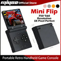 MiyooMini+ Retro Handheld Console 2.8" IPS Linux-based retro gaming OS (OnionOS community firmware) 64GB | iGameConsole 2026 Premium | Supports GBA SNES PS1 1000+ Preloaded Games Plug and Play | Back to School Gift for Retro Gamers Adults Collectors