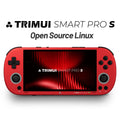 TrimUISmart Retro Handheld Console 4.96" IPS Linux-based retro gaming OS (CrossMix community firmware) 64GB | iGameConsole 2026 Flagship | Supports GBA SNES PS1 PSP 13000+ Preloaded Games Plug and Play | Back to School Gift for Kids Adults Dad