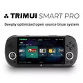 TrimUISmart Retro Handheld Console Linux-based retro gaming OS (CrossMix community firmware) 64GB | iGameConsole 2026 Flagship | Supports GBA SNES PS1 1000+ Preloaded Games Plug and Play | Back to School Gift for Kids Adults Dad