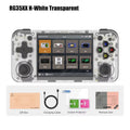 RG35XX+ Retro Handheld Console 3.5" IPS Linux-based retro gaming OS (muOS community firmware) 64GB | iGameConsole 2026 Premium | Supports GBA SNES PS1 PSP NDS MAME 11000+ Preloaded Games Plug and Play | Back to School Gift for Kids Adults Dad