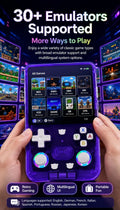 iGameConsole X36 Retro Handheld Console 4.2" IPS Linux-based retro gaming OS 64GB+ | iGameConsole 2026 Premium | Supports GBA SNES PS1 1000+ Preloaded Games Plug and Play | Back to School Gift for Kids Adults Dad | WiFi Enabled