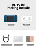 Anbernic Retro Handheld Console 3.5" IPS Linux-based retro gaming OS 64GB | iGameConsole 2026 Flagship | Supports GBA SNES PS1 1000+ Preloaded Games Plug and Play | Back to School Gift for Kids Adults Dad | Nostalgic Classic Gaming Childhood Memories