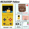 RG34XX Retro Handheld Console Linux-based retro gaming OS 64GB | iGameConsole 2026 Premium | Supports GBA SNES PS1 1000+ Preloaded Games Plug and Play | Back to School Gift for Kids Adults Dad | 64GB Extended Library Edition