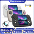 RGCubeXX Retro Handheld Console 3.95" IPS Linux-based retro gaming OS (muOS community firmware) 64GB | iGameConsole 2026 Premium | Supports GBA SNES PS1 5000+ Preloaded Games Plug and Play | Back to School Gift for Retro Gamers Adults Collectors
