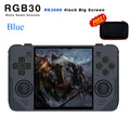 RGB30 Retro Handheld Console 4" IPS Linux-based retro gaming OS (ArkOS community firmware) 64GB | iGameConsole 2026 Premium | Supports GBA SNES PS1 1000+ Preloaded Games Plug and Play | Back to School Gift for Kids Adults Dad | WiFi Enabled