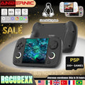 RGCubeXX Retro Handheld Console Linux-based retro gaming OS (muOS community firmware) 64GB | iGameConsole 2026 Premium | Supports GBA SNES PS1 PSP 11000+ Preloaded Games Plug and Play | Back to School Gift for Retro Gamers Adults Collectors | WiFi Enabled
