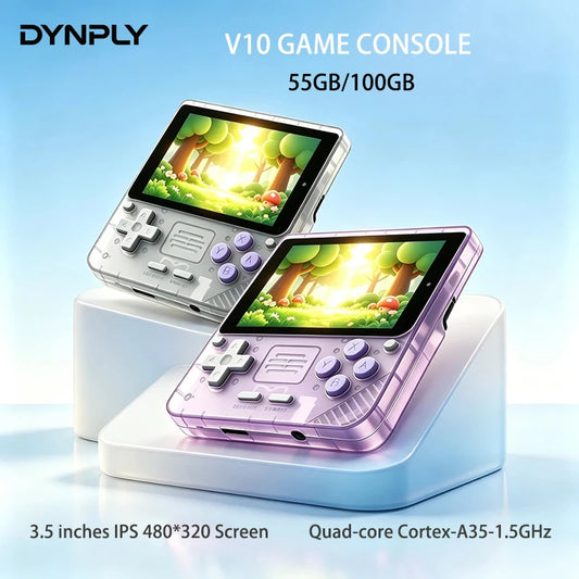 Powkiddy Retro Handheld Console 3.5" IPS Linux-based retro gaming OS 16GB+ | iGameConsole 2026 Mid-Range | Supports GBA SNES PS1 1000+ Preloaded Games Plug and Play | Back to School Gift for Kids Adults Dad
