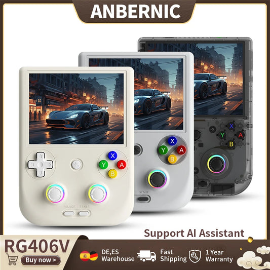 Anbernic Retro Handheld Console 4" IPS Linux-based retro gaming OS 64GB | iGameConsole 2026 Flagship | Supports GBA SNES PS1 1000+ Preloaded Games Plug and Play | Back to School Gift for Kids Adults Dad | Nostalgic Classic Gaming Childhood Memories