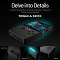 TrimUIBrick Retro Handheld Console Linux-based retro gaming OS (CrossMix community firmware) 64GB | iGameConsole 2026 Premium | Supports GBA SNES PS1 1000+ Preloaded Games Plug and Play | Back to School Gift for Kids Adults Dad