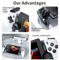 M28 Retro Handheld Console Linux-based retro gaming OS 128GB+ | iGameConsole 2026 Flagship | Supports PS1 82000+ Preloaded Games Plug and Play | Back to School Gift for Kids Adults Dad | 128GB+ Extended Library Edition
