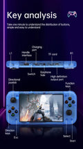iGameConsole RG50XX Retro Handheld Console 5" IPS Linux-based retro gaming OS 64GB | iGameConsole 2026 Premium | Supports GBA SNES PS1 N64 PSP 1000+ Preloaded Games Plug and Play | Back to School Gift for Kids Adults Dad | WiFi Enabled