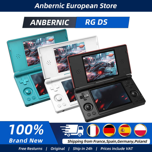 Anbernic Retro Handheld Console 4" IPS Linux-based retro gaming OS 64GB | iGameConsole 2026 Flagship | Supports GBA SNES PS1 8000+ Preloaded Games Plug and Play | Back to School Gift for Kids Adults Dad | Nostalgic Classic Gaming Childhood Memories