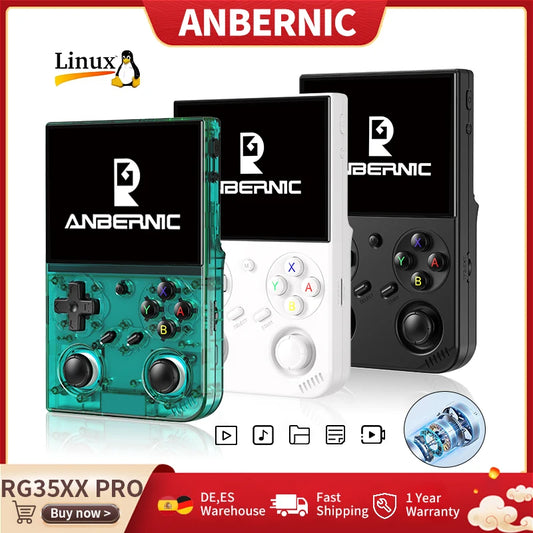 Anbernic Retro Handheld Console Linux-based retro gaming OS 64GB | iGameConsole 2026 Flagship | Supports GBA SNES PS1 5000+ Preloaded Games Plug and Play | Back to School Gift for Kids Adults Dad | Nostalgic Classic Gaming Childhood Memories