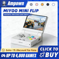MiyooMini+ Retro Handheld Console 2.8" IPS Linux-based retro gaming OS (OnionOS community firmware) 64GB | iGameConsole 2026 Premium | Supports GBA SNES PS1 4000+ Preloaded Games Plug and Play | Back to School Gift for Retro Gamers Adults Collectors