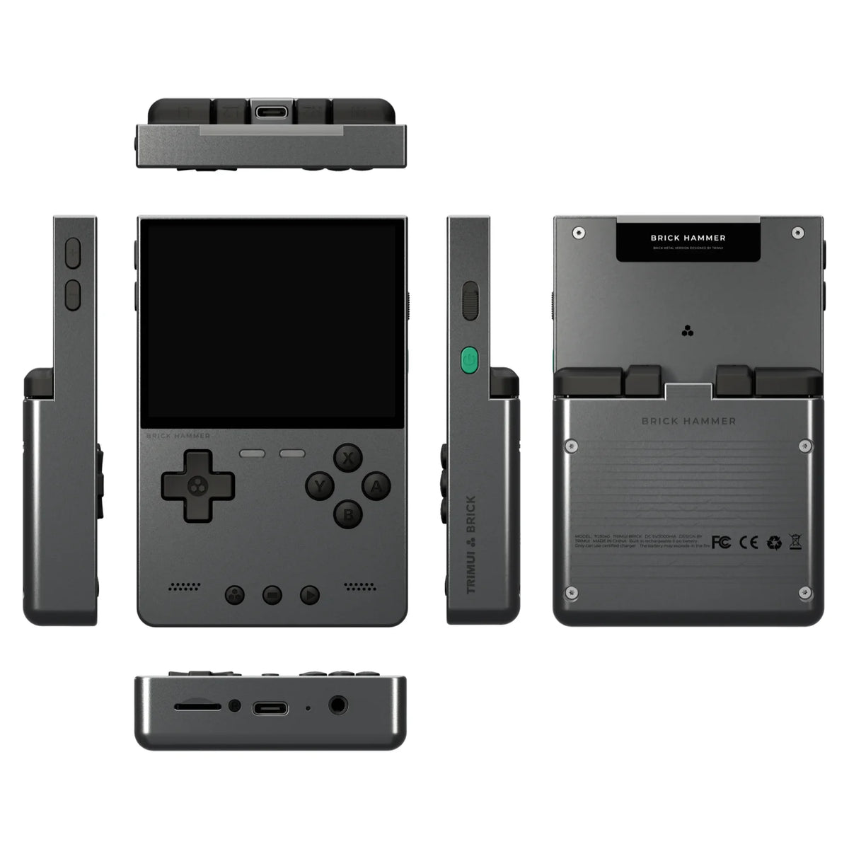TrimUIBrick Retro Handheld Console 3.2" IPS Linux-based retro gaming OS (CrossMix community firmware) 64GB | iGameConsole 2026 Flagship | Supports GBA SNES PS1 1000+ Preloaded Games Plug and Play | Back to School Gift for Kids Adults Dad