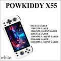 X55 Retro Handheld Console 5.5" IPS Linux-based retro gaming OS 64GB | iGameConsole 2026 Premium | Supports GBA SNES PS1 PSP 90000+ Preloaded Games Plug and Play | Back to School Gift for Kids Adults Dad