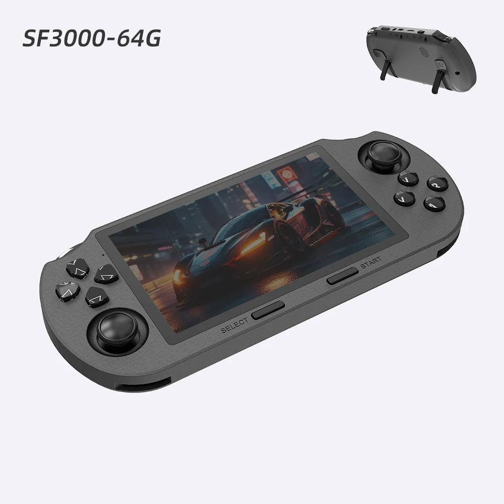 iGameConsole SF3000 Retro Handheld Console Linux-based retro gaming OS 64GB | iGameConsole 2026 Mid-Range | Supports GBA SNES PS1 1000+ Preloaded Games Plug and Play | Back to School Gift for Kids Adults Dad