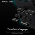 TrimUIBrick Retro Handheld Console 3.95" IPS Linux-based retro gaming OS (CrossMix community firmware) 64GB | iGameConsole 2026 Flagship | Supports GBA SNES PS1 13000+ Preloaded Games Plug and Play | Back to School Gift for Kids Adults Dad